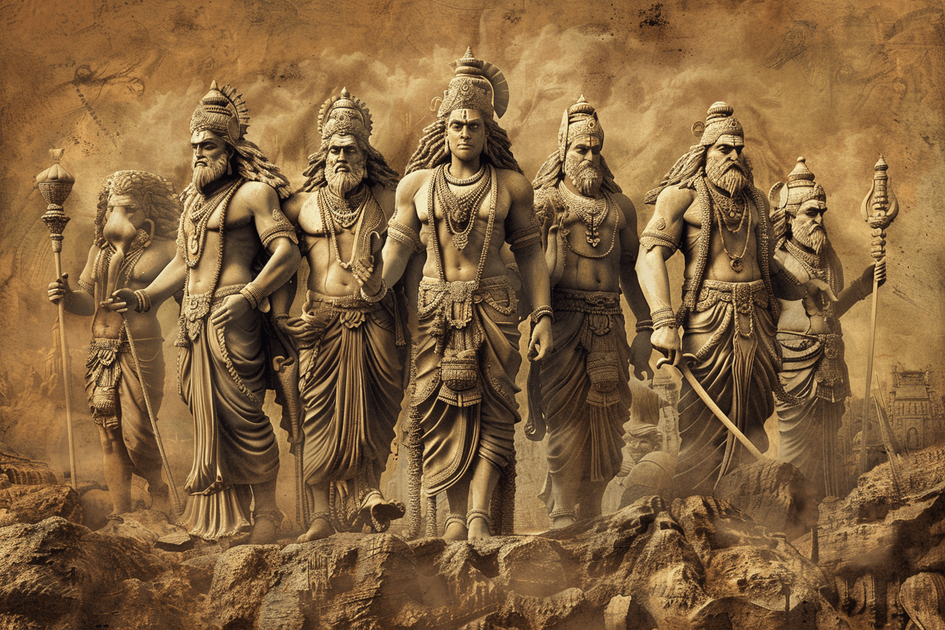 eight immortals of hindu mythology